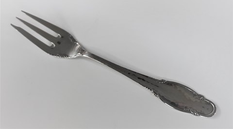 Frijsenborg. Sølvbestik (830). Kagegaffel. Længde 13,8 cm