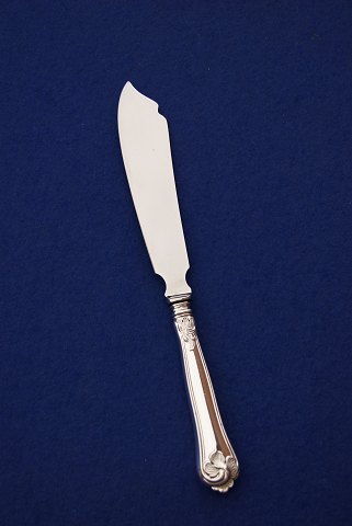 Saksisk Danish silver flatware, cake knife 23.5cm