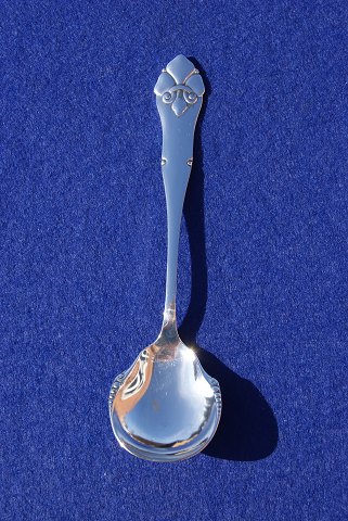 French Lily Danish silver flatware, jam spoons 14.5cm