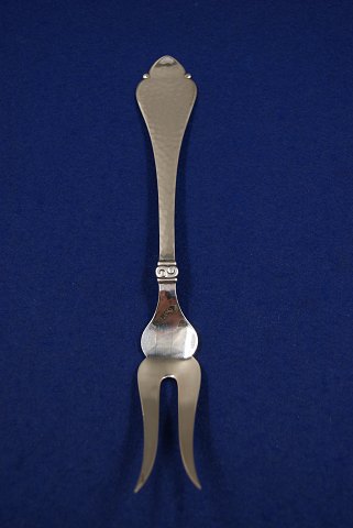 Bernstorff dänisch Silberbesteck, Bratengabel 22cm