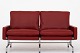 Roxy Klassik 
presents: 
Poul 
Kjærholm / 
Fritz Hansen
PK 31/2 - 
2-seater sofa 
in red Paris 
leather w. 
frame of ...