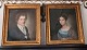 Karstens Antik 
presents: 
Pair of 
Danish empire 
pastel 
portraits 
approx. 1820