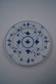 Blue Fluted plain Danish porcelain. Large cake plates 19cms No 179
