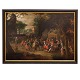 Aabenraa 
Antikvitetshandel 
presents: 
David 
Vinckboons 
circle: Village 
party. Holland 
circa 1620-30. 
Oil on ...