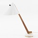 Roxy Klassik 
presents: 
Hans-Agne 
Jakobsson
Model B54 - 
Table lamp in 
white metal and 
teak wood arm.
1 pc. in ...