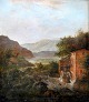 Pegasus – Kunst 
- Antik - 
Design 
presents: 
Møller, 
Jens Peter 
(1783 - 1854) 
Denmark: 
Landscape with 
goats by a ...