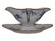 Antik K 
presents: 
Blue 
Flower Curved 
with gold edge
Gravy boat