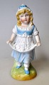 Bisquitvase mit 
Mädchenfigur, 
Deutschland, 
19. 
Jahrhundert.