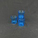 Harsted Antik 
presents: 
Childrens 
glass for Fyens 
Glasswork, dark 
sea blue
