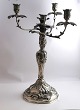 Michelsen. Kerzenleuchter aus Sterlingsilber. Für vier Kerzen. Höhe 45,5 cm. 
Produziert 1913.