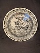 Björn Wiinblad  große Platter Nymølle Dänemark Nr. 3065 Spring. Durchmesser: 36 cm. ...
