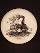 Die Dänischen Staatsbahnen DSB Platte 1847-1972Die Lokomotive ODIN.Zeichnung. Bo ...