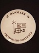 Private Radio Amateuren Platte 1978 Platte Nr. 8 Preis Dkr. 150