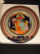 Weihnachsteller 1972 Wiinblad. Björn Wiinblad Weihnachts-Teller von Rosenthal. Durchmesser: ...