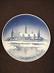 Bing & Gröndahl Teller Weihnachten Jubilee 1895 -1960 Kronborg. Durchmesser 22,5 cm.  Erste ...