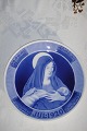 Royal Copenhagen Weihnachtsteller 1920, Maria mit dem Kind.  Tadelloser Zustand, 1. Wahl. ...
