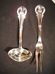 Hand geschmiedet drei Tower Silver. Von Jahr 1949.Fleischgabel Länge: 22 cm. Euro 93,- ...