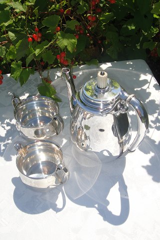 Dreiteiliges Kaffeeservice Sterling Silber