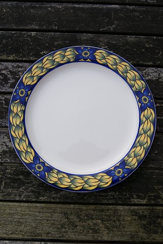 Blue Pheasant China faience porcelain, cake plates 17cm
