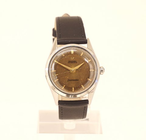 Omega Seamaster Automatic, tropic dial, ref. 2802 
- 6SC. Sold to a Danish skipper in 5/8/1958