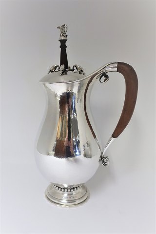 Georg Jensen. Chocolate jug with stirrer. Sterling (925). Model 460B. Design 
Georg Jensen