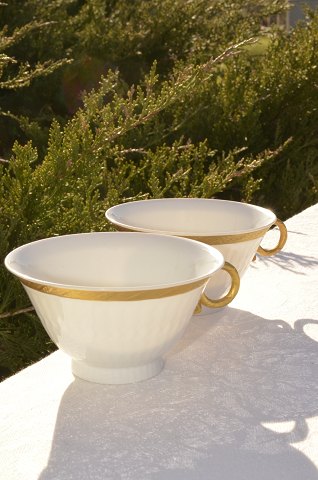 Royal Copenhagen Fan gold  Coffee cup 11560