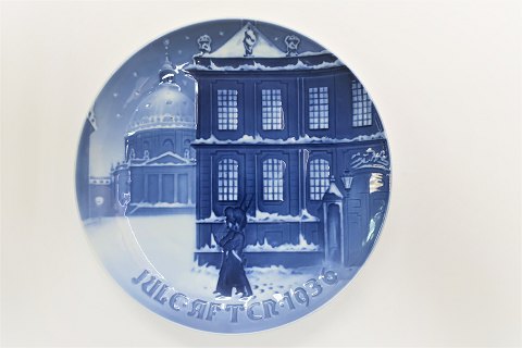 Bing & Grondahl. Christmas plate 1936. Diameter 18 cm. (1 quality)