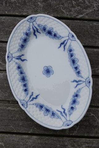 Empire porcelæn, små, ovale serveringsfade 25cm