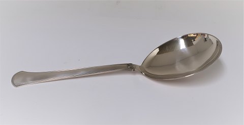 Hans Hansen. Silberbesteck (830). Arvesölv No.5. Servierlöffel groß. Länge 24 
cm.