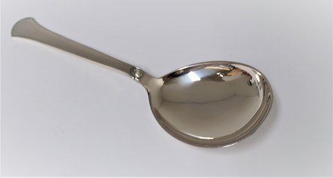 Hans Hansen. Silberbesteck (830). Arvesölv No.5. Vorlegelöffel. Länge 18 cm.