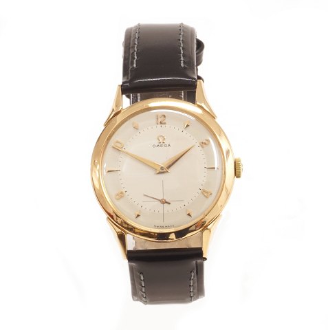 Omega Uhr 14kt Gold. Kaliber 266 um  1951-52. D: 
34mm