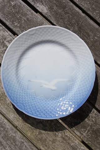 Seagull without gold Danish porcelain, large cake plates 17.5cm