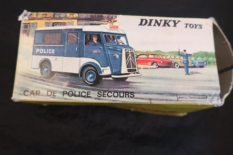 Für Sammler:
Dinky/MECCANO  Wagen des Überfallkommandos mit Leuchten und Alarm
Inkl. das originale Emballage/Box
Car de Police secours 566
Produktionsdata, Sehen Sie bitte die Fotos