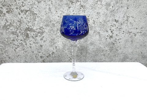 Wien Antik, Lyngby Glas, Denmark, Seven Clear Port Wine Glasses