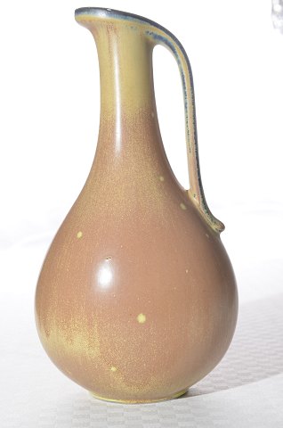 Gunnar Nylund for Rorstrand Vase in glazed stoneware Beautiful glaze in brown 
shades 1950s Stamped