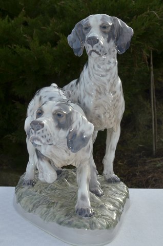 Seltene Dahl Jensen Figur 1278 Englische Setter