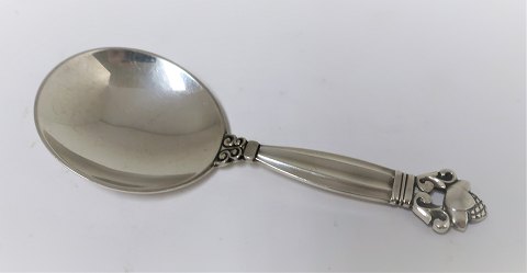 Georg Jensen. Silberbesteck. König. Zucker Löffel. Länge 10cm.