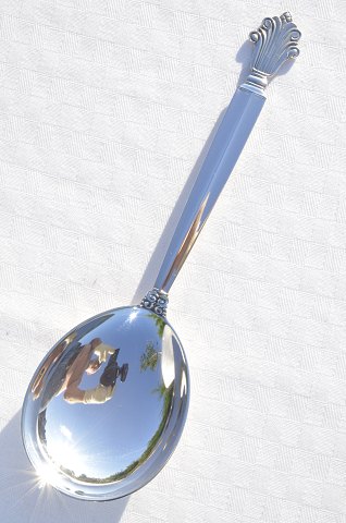 Georg Jensen silver cutlery Acanthus Serving spoon 115