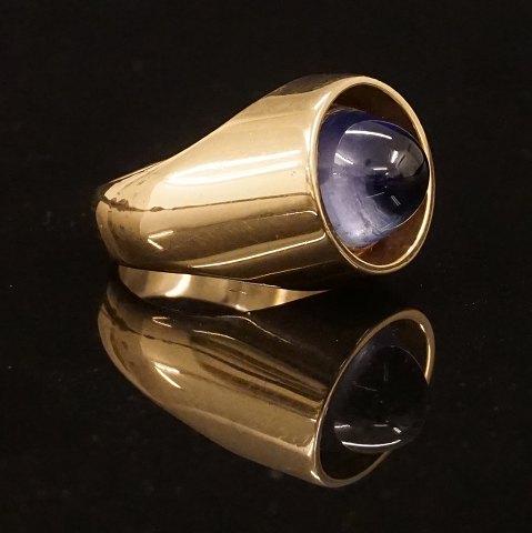 Anni & Bent Knudsen, Dänemark, 14kt Gold Ring. 
Ringgr. 57