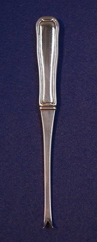 Georg Jensen Dobbeltriflet or Old Danish solid silver flatware, lobster fork 15cm all of silver