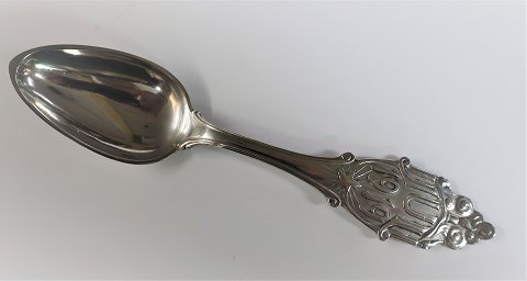 August Thomsen. Silber Weihnachtslöffel 1919. (830). Länge 16,5cm