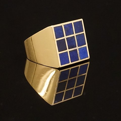 Flemming Kjerulff, Kopenhagen. Ring aus 14kt Gold. 
Ringgr. 59