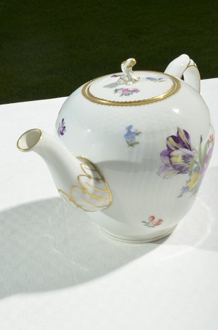 Royal Copenhagen Sächsische  Blume Teekanne  1788