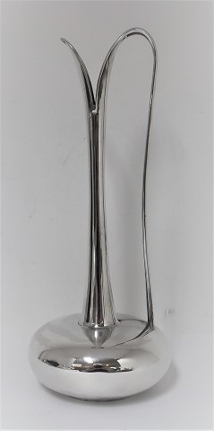 Hingelberg Silbervase Sterling. Höhe 20,5 cm. Produziert 1948-1971