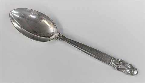 Georg Jensen. Sterling (925). König. Menüe Löffel. Länge 19,2 cm