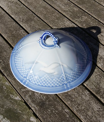 Seagull without gold Danish porcelain, cover for the bowl No 512