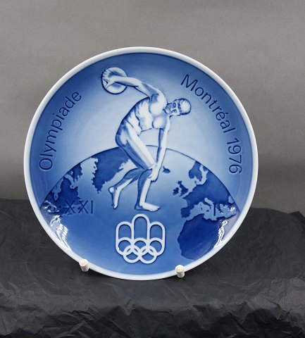 Royal Copenhagen Denmark Denmark Olympiad plates Montreal 1976