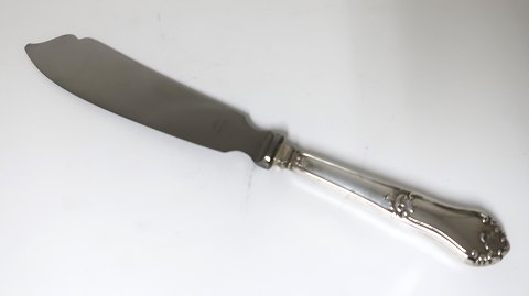 Rosenholm. Sølvbestik (830). Kagekniv. Længde 26,5 cm.