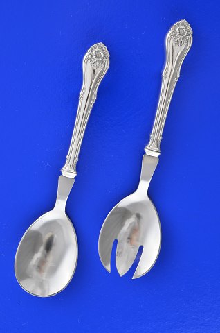 Rokoko silver cutlery Salad Set