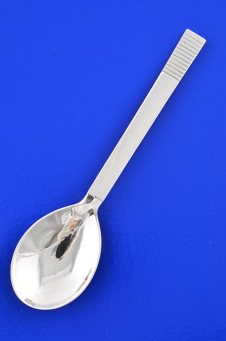 Georg Jensen Silberbesteck Parallel Vintage Dessertlöffel 
